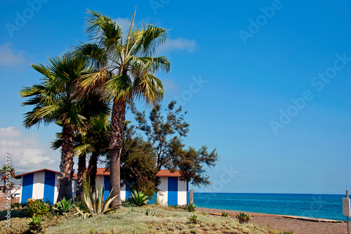 Playa del Penoncillo Torrox Costa Andalusia Costa del Sol Spain © Andy Evans Photos