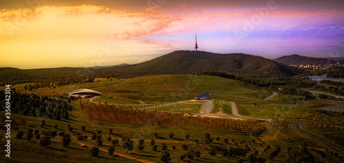 Obraz w ramie Arboretum Canberra Australia