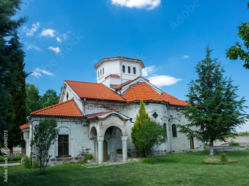 the church in the Holy Sunday Monastery in Bulgaria