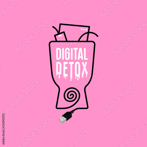 Digital detox poster