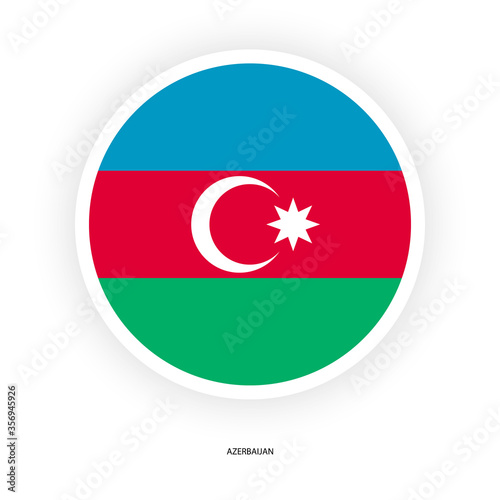 Azerbaijan circle flag icon with shadow on white background. Azerbaijan circular flag icon isolated on white background. Free Download Azerbaijan circle flag icon with shadow on white background. Azerbaijan circular flag icon isolated on white background. - GFXLoad