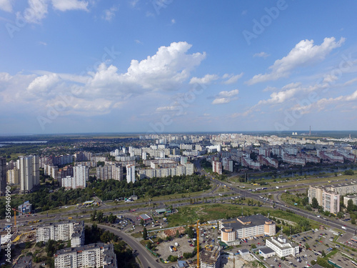 Residential area of Kiev (drone image). © Sergey Kamshylin