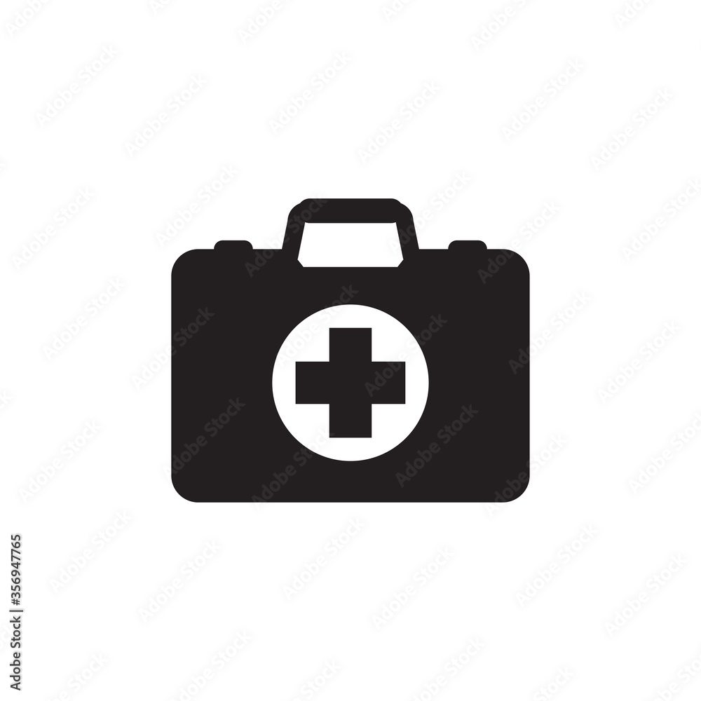 first aid box icon logo illustration template first aid box icon logo illustration template
