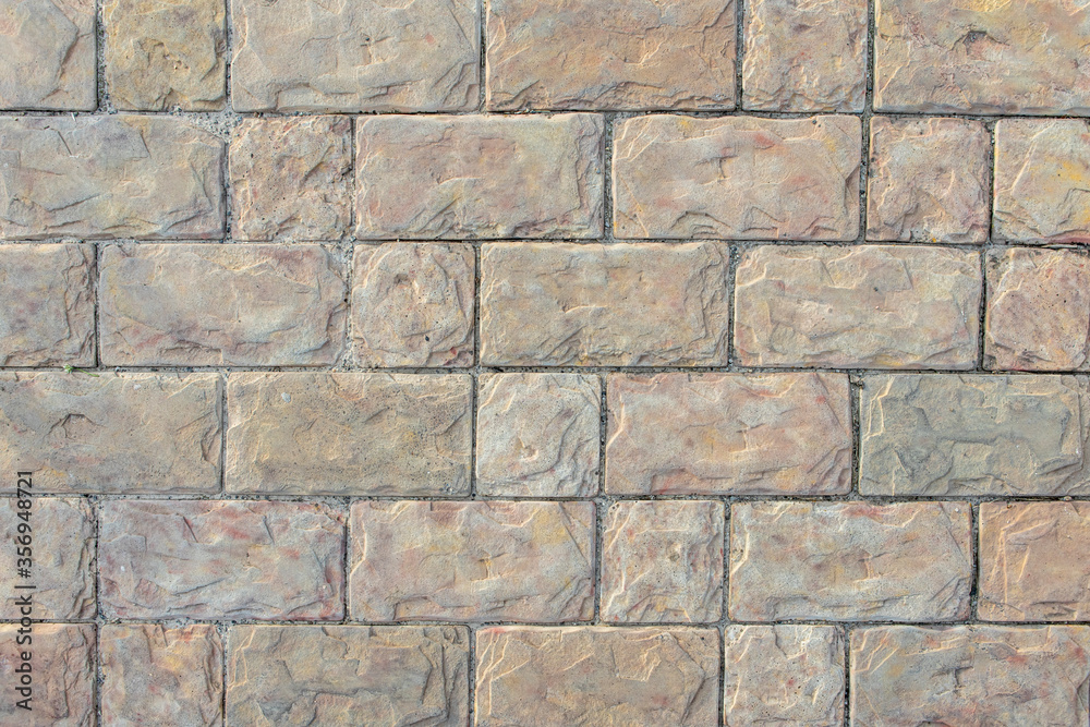 The background and texture of paving slabs closeup The background and texture of paving slabs closeup