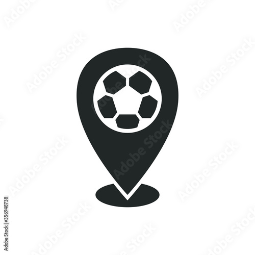 Football match location icon