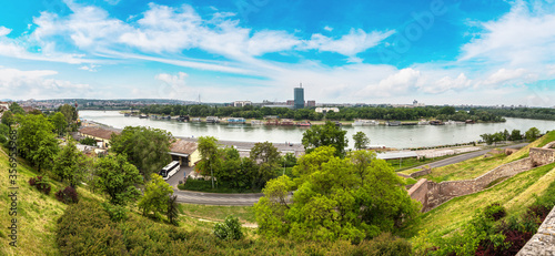 Belgrade cityscape in Serbia