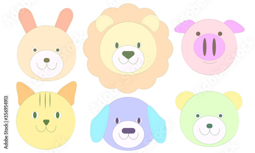 動物イラストのセット