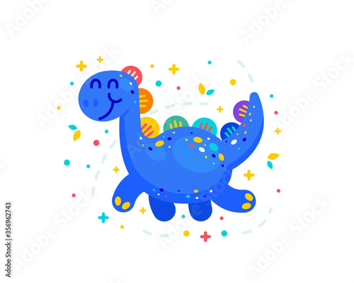 Cute Sweet and Funny Dinosaur for Kids