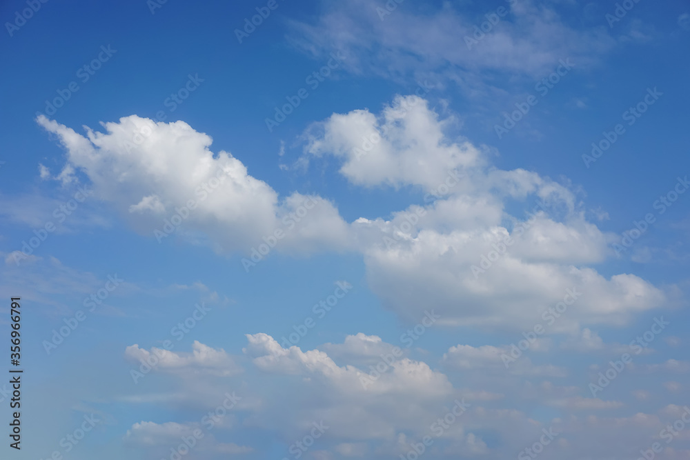Obraz premium The vast blue sky and clouds sky