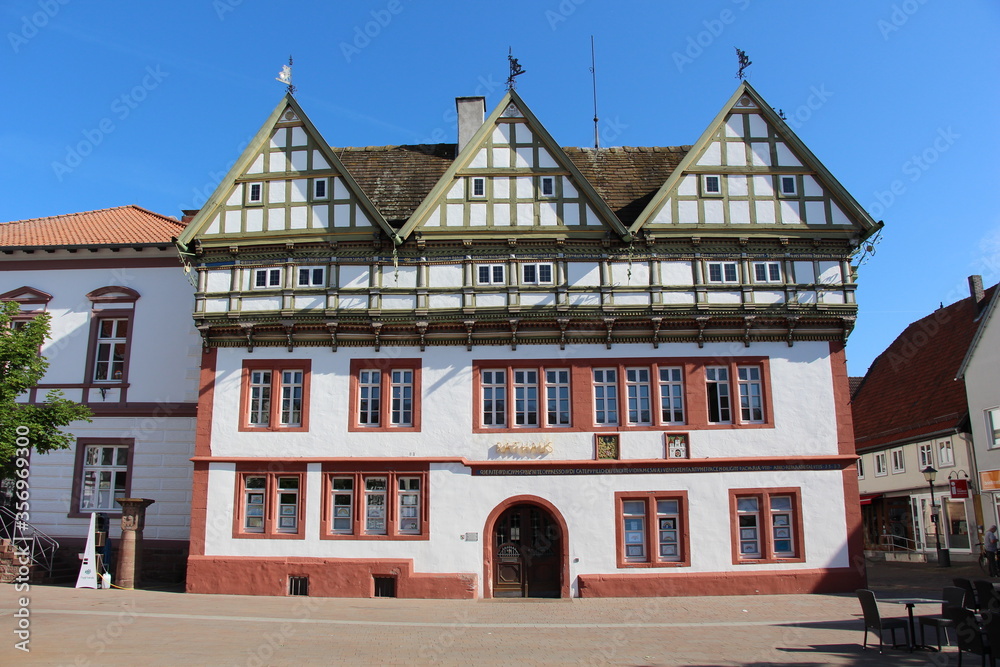 Das Rathaus in Blomberg