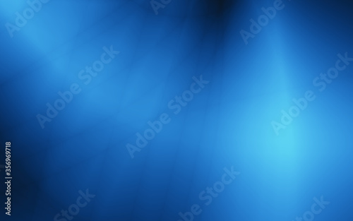 Wide screen blue deep abstract web pattern