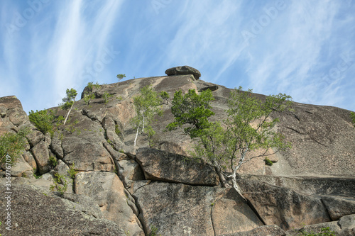  The rock of the Pillars reserve of the Krasnoyarsk Territory