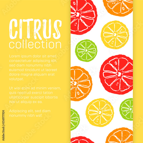 Summer sale vector banner 