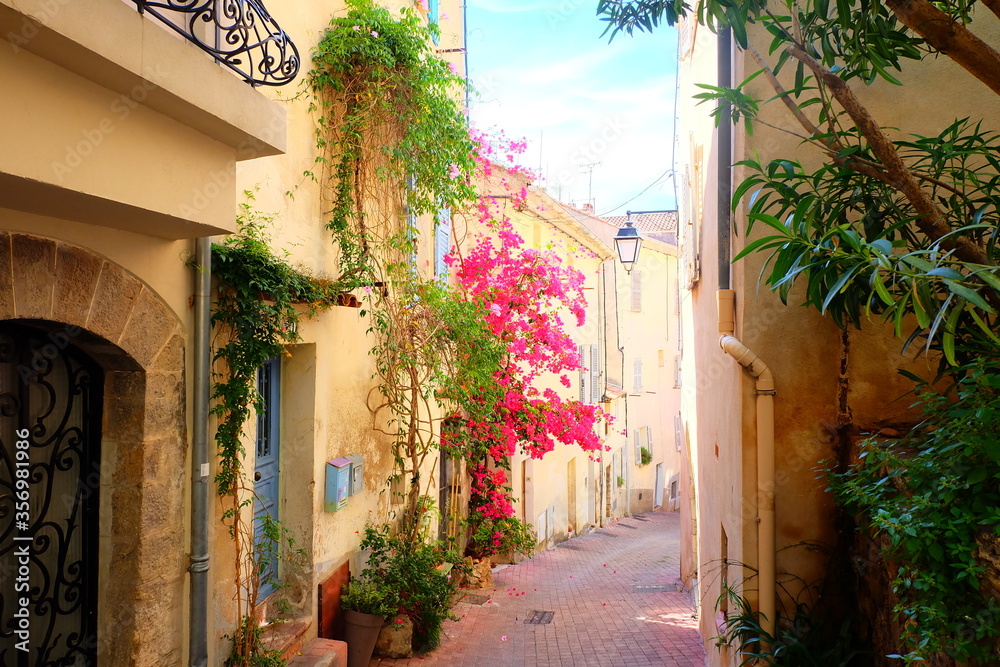 Old town of Hyeres, France