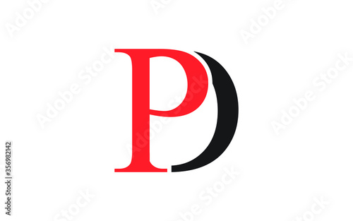 DP or PD Letter Initial Logo Design, Vector Template Free Download DP or PD Letter Initial Logo Design, Vector Template - GFXLoad
