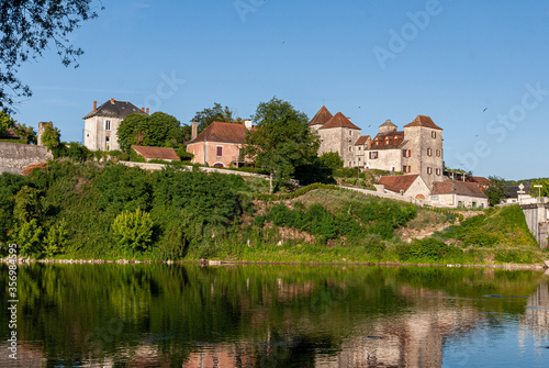 the village above the river