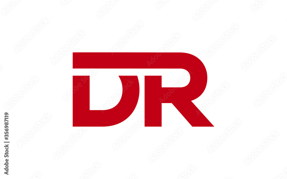 DR or RD Letter Initial Logo Design, Vector Template DR or RD Letter Initial Logo Design, Vector Template