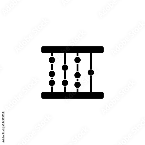 Abacus Icon Vector Design Template