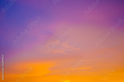 Colorful abstract blurred sunset sky © themorningglory