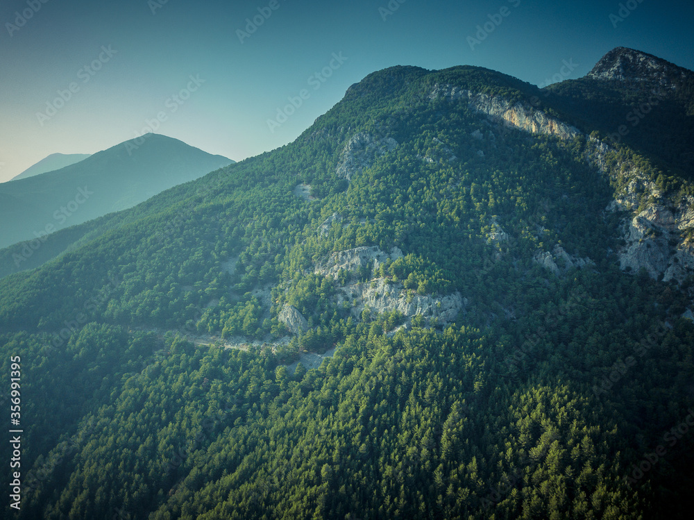 Sapadere Canyon from a bird's-eye view Sapadere Canyon from a bird's-eye view