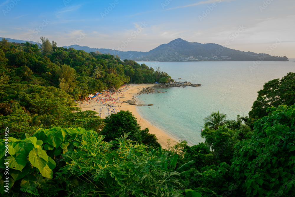 Landscape of Phuket View Point at Leam Sing Beach