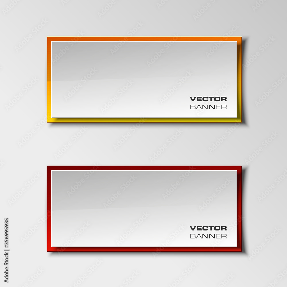 Banner presentation, vector shape information. Graphic shape composition business presentations. banners strip your annotations. Color sticker banner for registration of proposals ribbon Banner presentation, vector shape information. Graphic shape composition business presentations. banners strip your annotations. Color sticker banner for registration of proposals ribbon