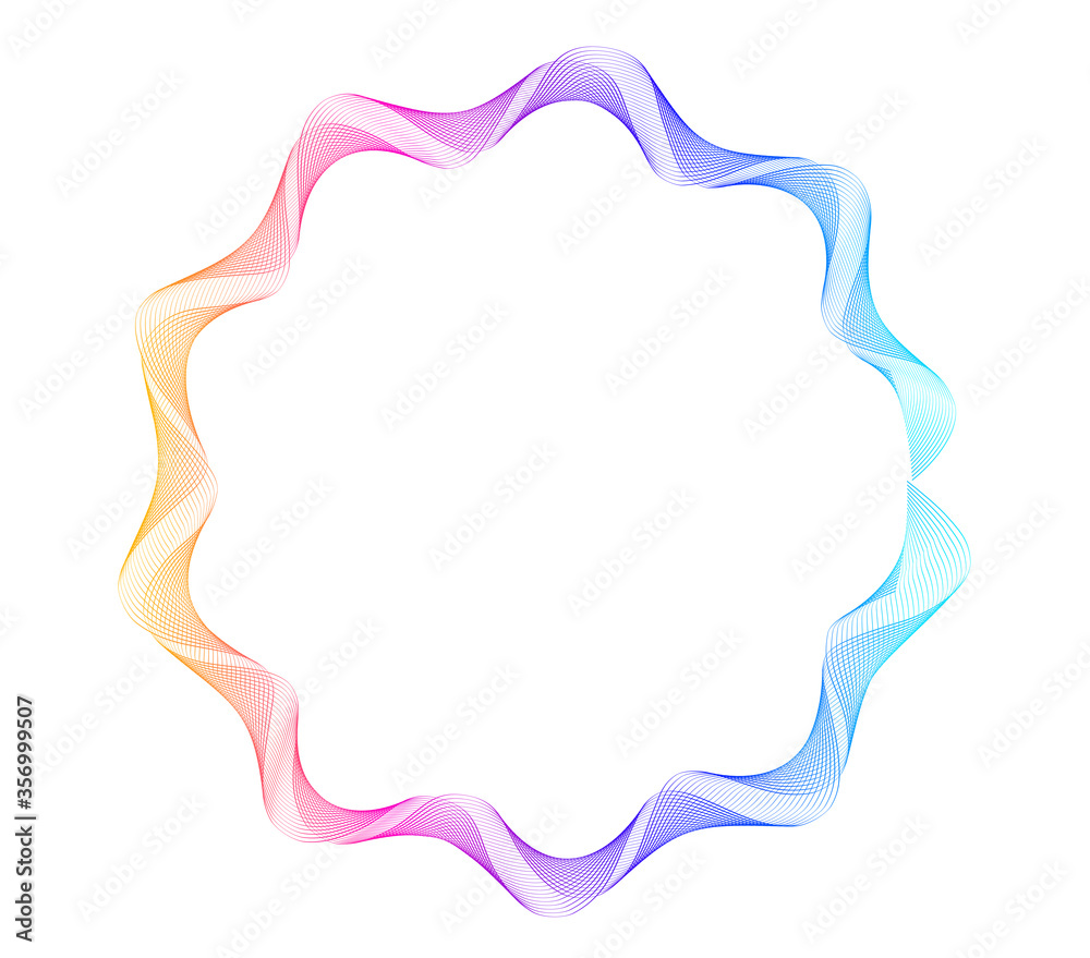 Design elements Creative art frame border many lines twist circle23 Design elements Creative art frame border many lines twist circle23