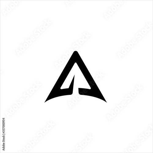  triangle rockot  logo , Rocket Logo Design Vector Illustration Stock Illustration , Rocket logo or triangular line rocket company vector icon , triangle rocket logo  design template vector image 