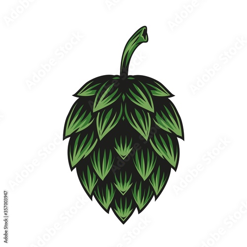 Green hop cone concept