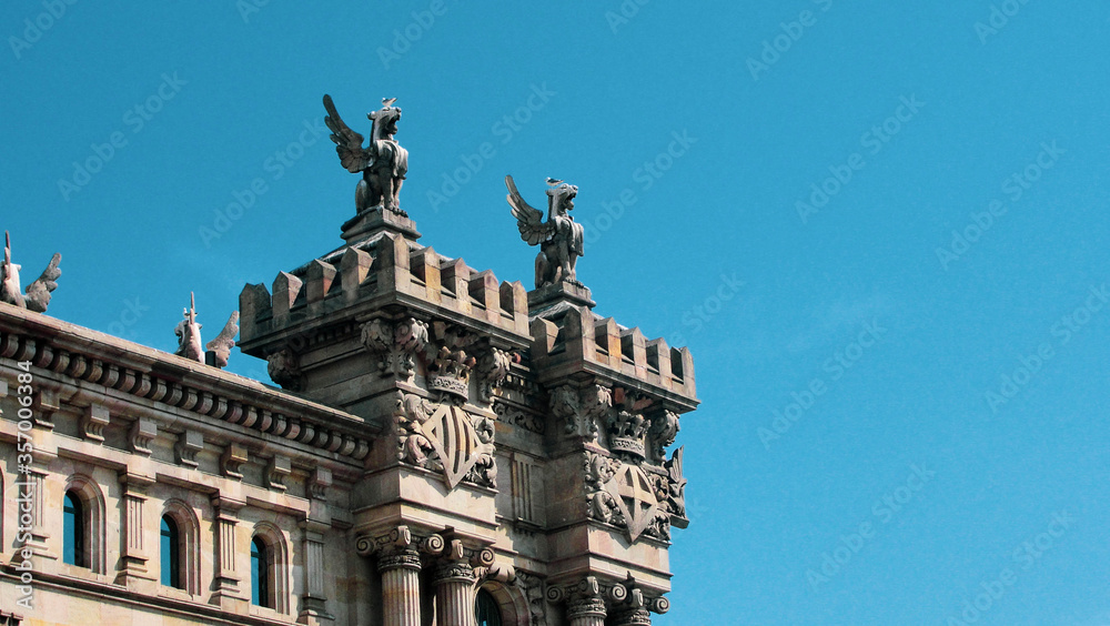 Fototapeta premium Architecture in Barcelona