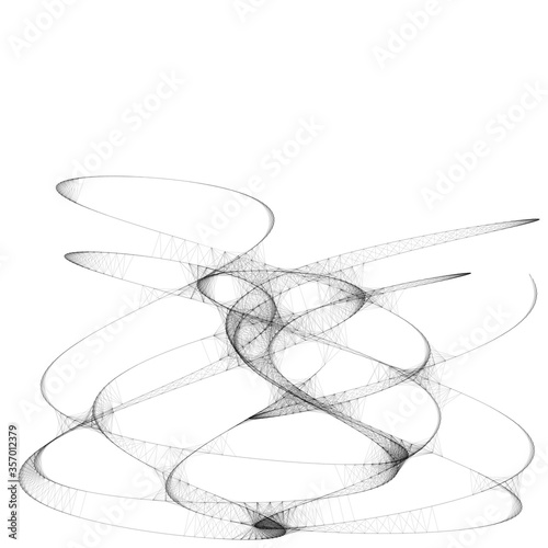 Drawn sketch line art computer generated art