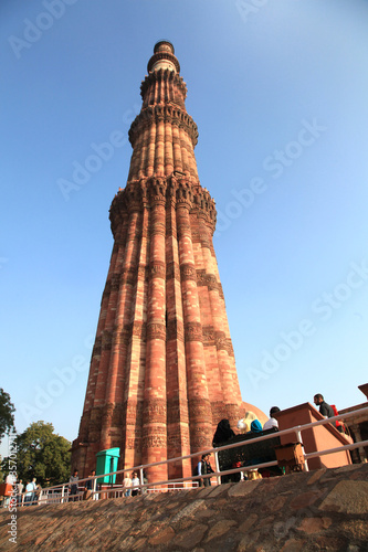 Photography Qutub Minar Monument Fort Landscape, Historical, New Delhi, India