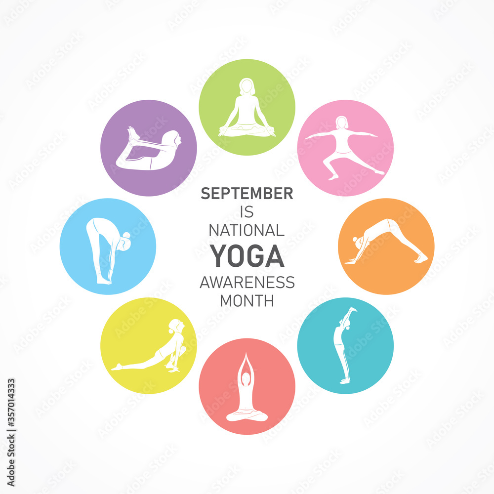 National Yoga Awareness month observed in September every year National Yoga Awareness month observed in September every year