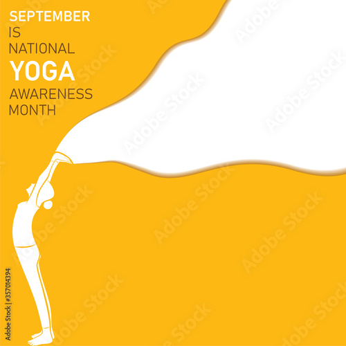 National Yoga Awareness month observed in September every year