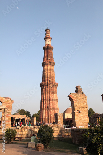 Photography Qutub minar, Delhi Monument Fort Landscape, Historical, New Delhi, India