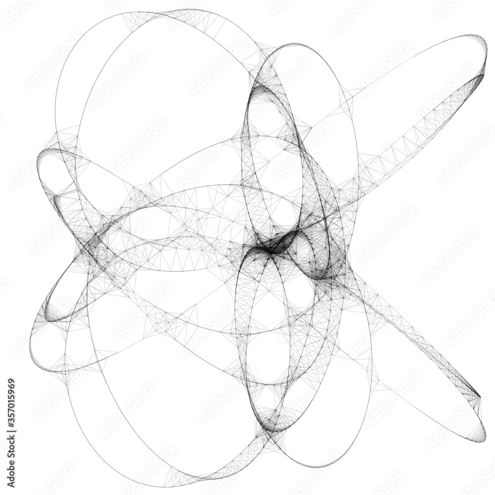 Abstract curve line art sketch illustration Abstract curve line art sketch illustration