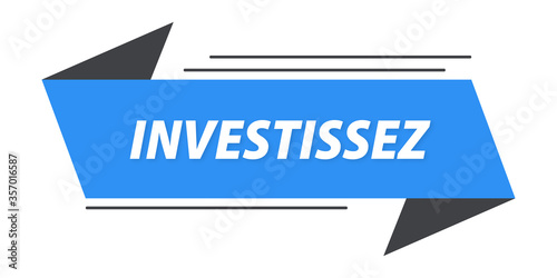 Investissez bannière