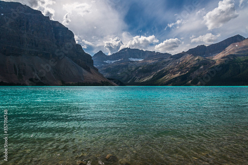 nature sceneries inside jasper national park  alberta  canada