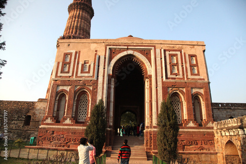 Photography Qutub minar, Delhi Monument Fort Landscape, Historical, New Delhi, India