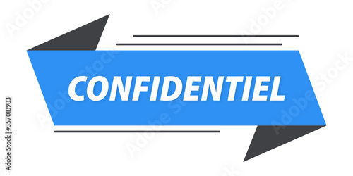 Confidentiel bannière
