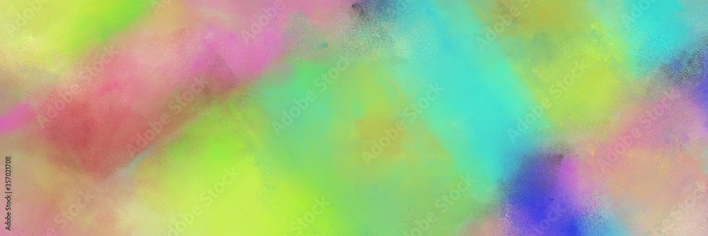 abstract colorful diagonal backdrop with lines and dark khaki, medium turquoise and sky blue colors. art can be used as background or texture