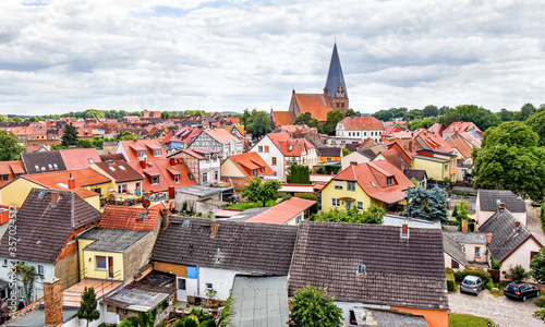 View over the small town Röbel in the federal state Mecklenburg-Vorpommern in Germany
 photo