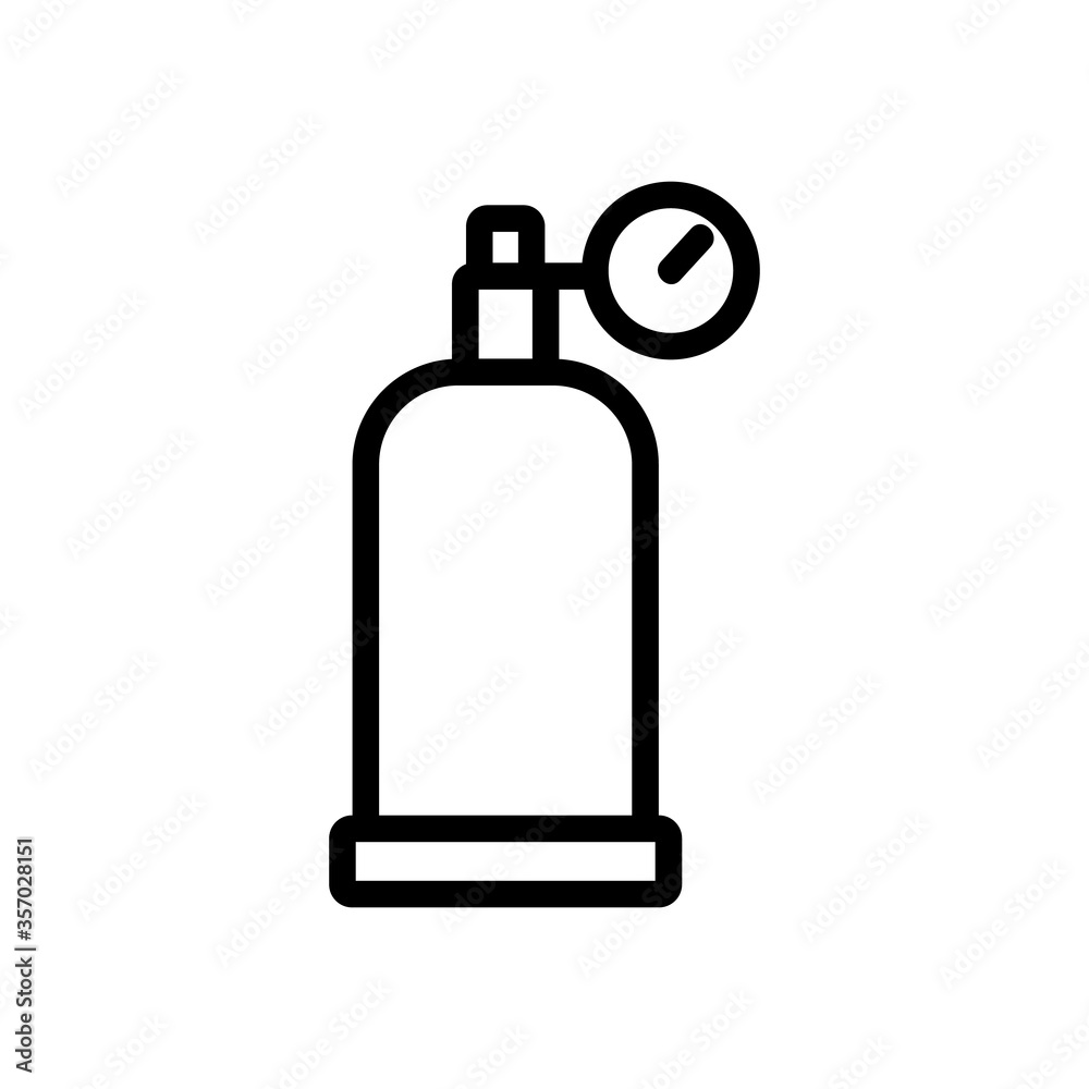 paintball smoking grenade icon vector. paintball smoking grenade sign. isolated contour symbol illustration paintball smoking grenade icon vector. paintball smoking grenade sign. isolated contour symbol illustration