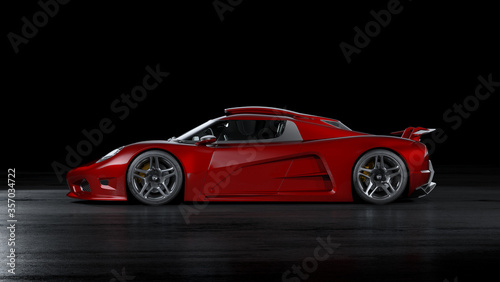 3D rendering of a brand-less generic car   © Andrus Ciprian