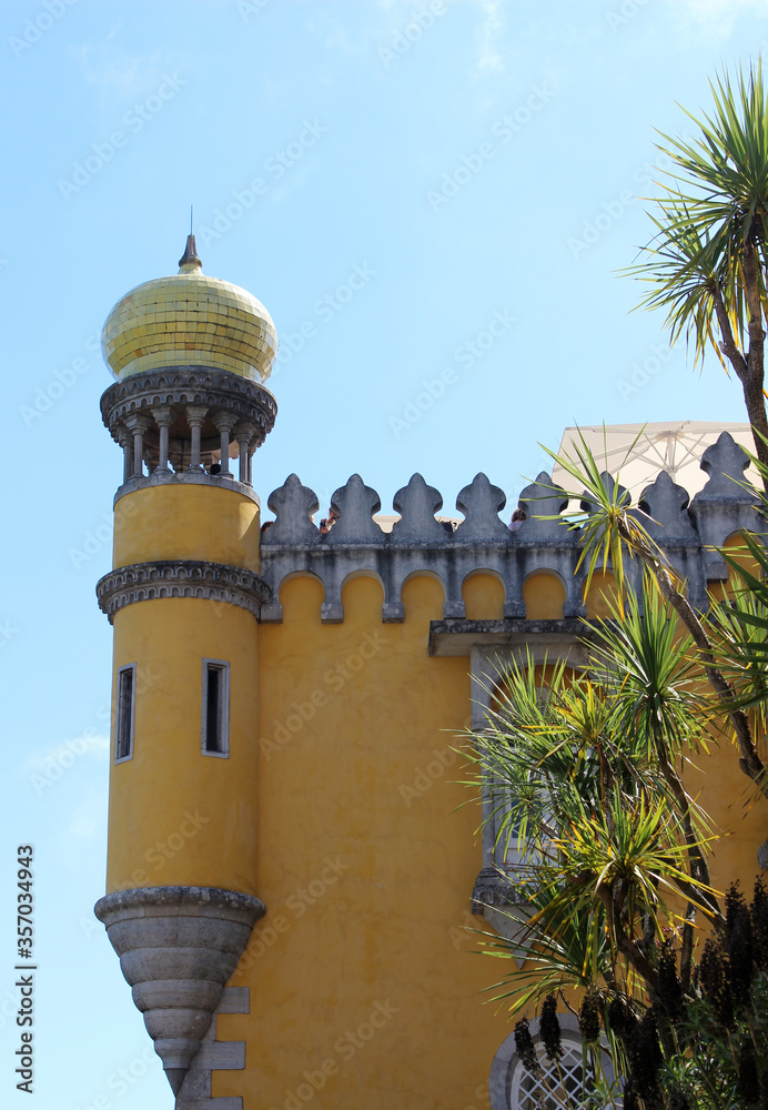 Pena palace in Sintra (Portugal)