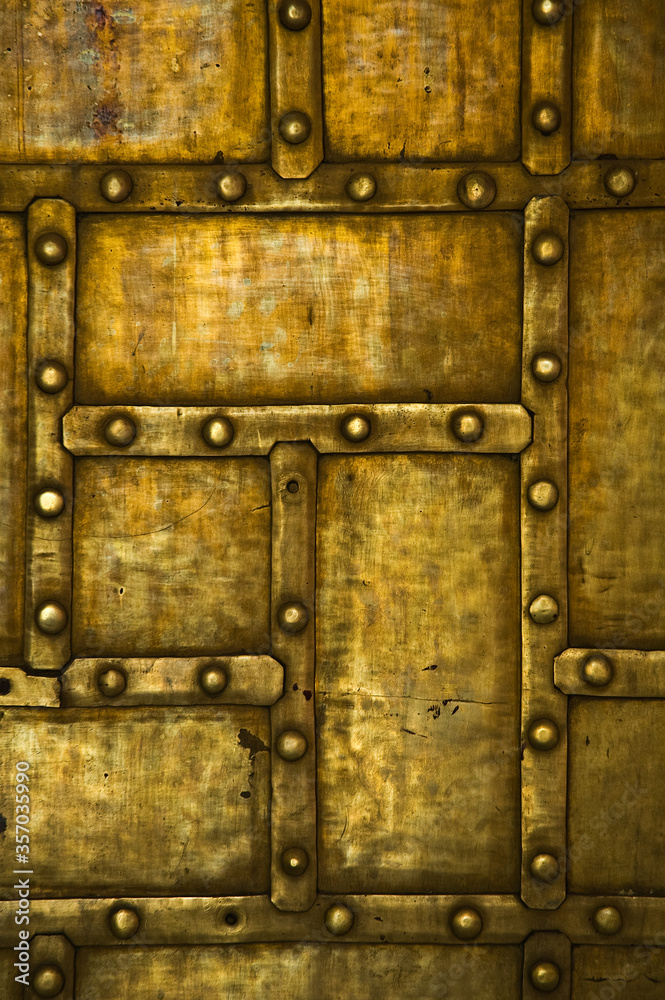 Brass Door detail