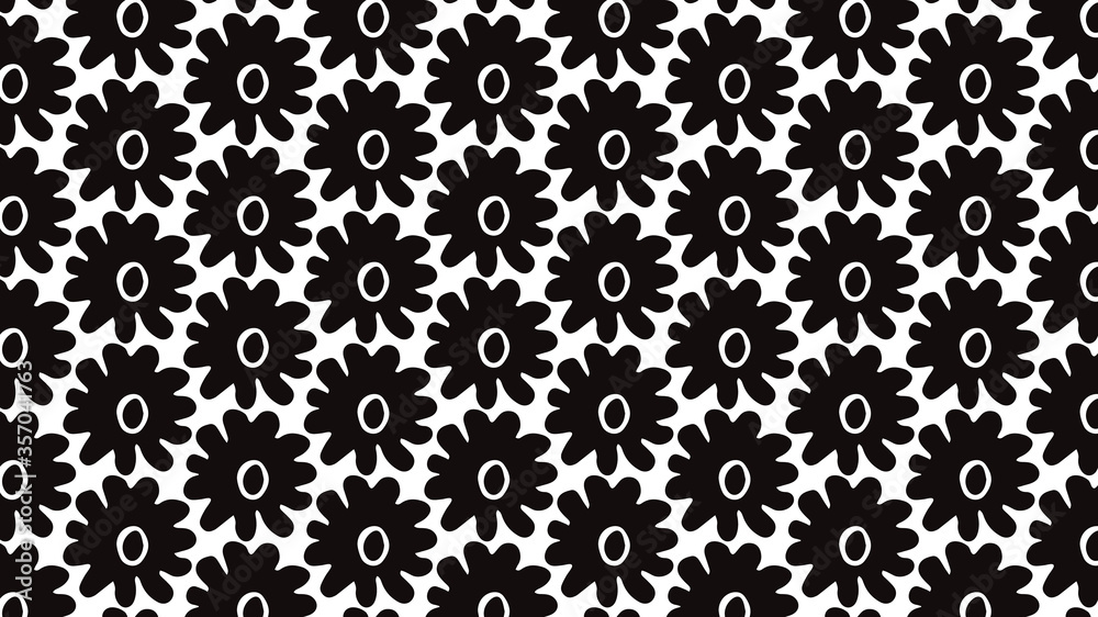 Leaf seamless background on white background. Vector illustration. Leaf seamless background on white background. Vector illustration.