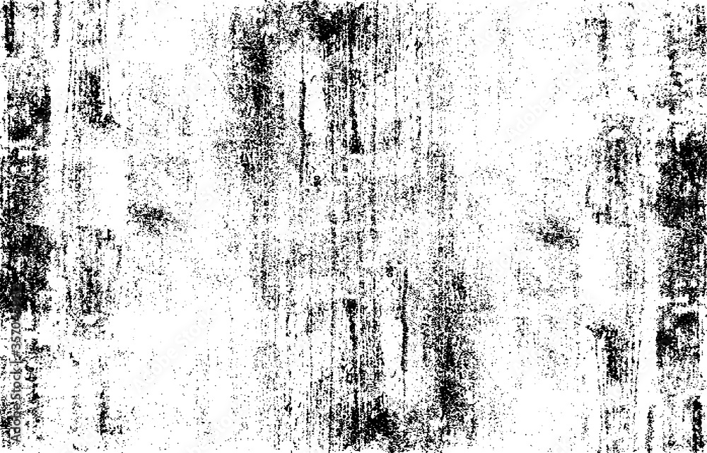 Rough black and white texture vector. Distressed overlay texture. Grunge background. Abstract textured effect. Vector Illustration. Black isolated on white background. EPS10