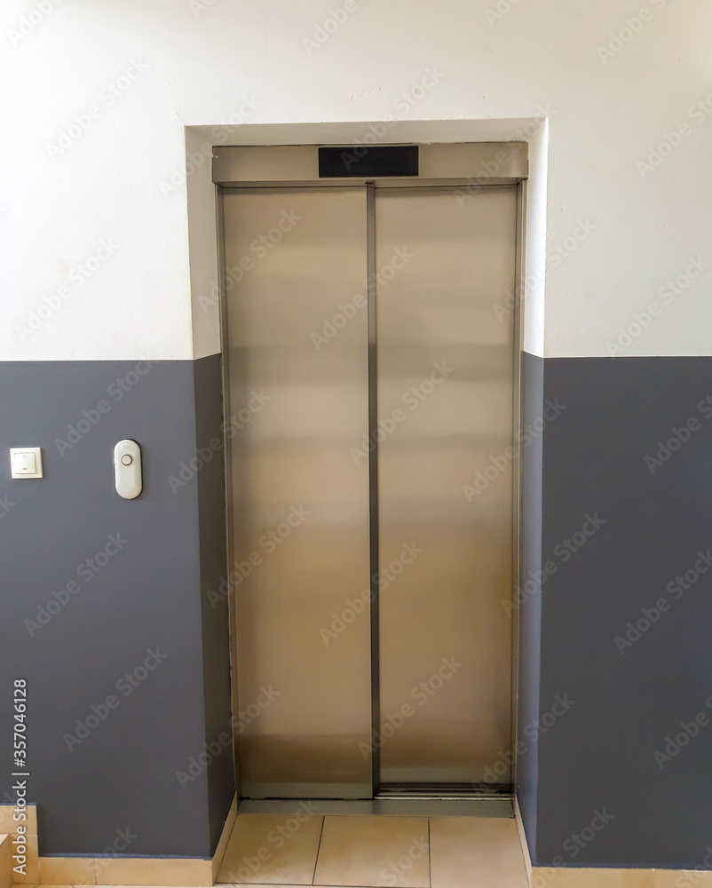 modern elevator in a modern office
