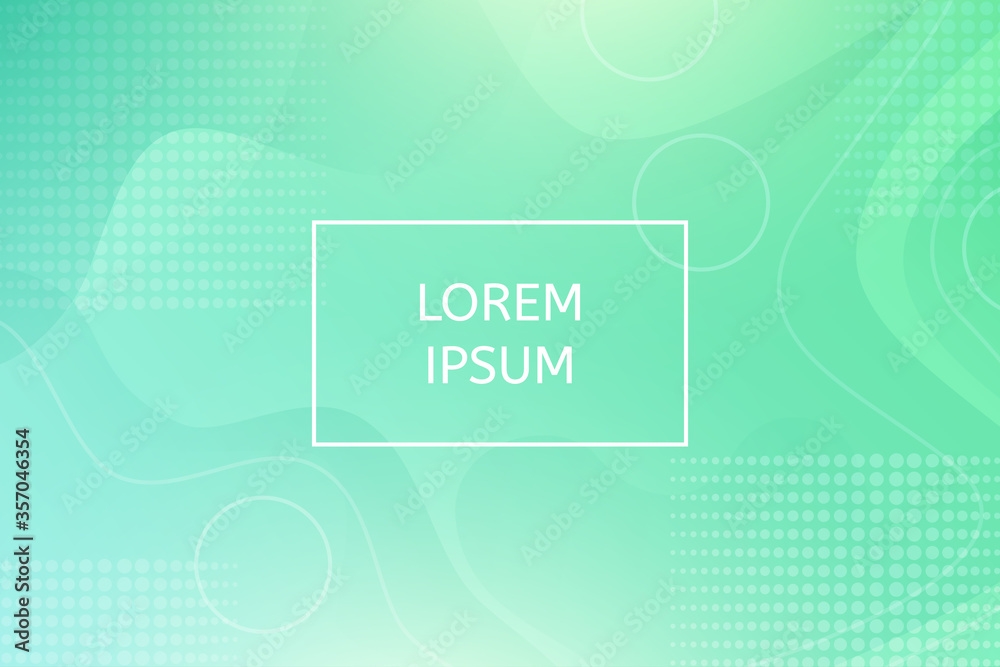 Abstract green background. Fluid shapes. Abstract green background. Fluid shapes.